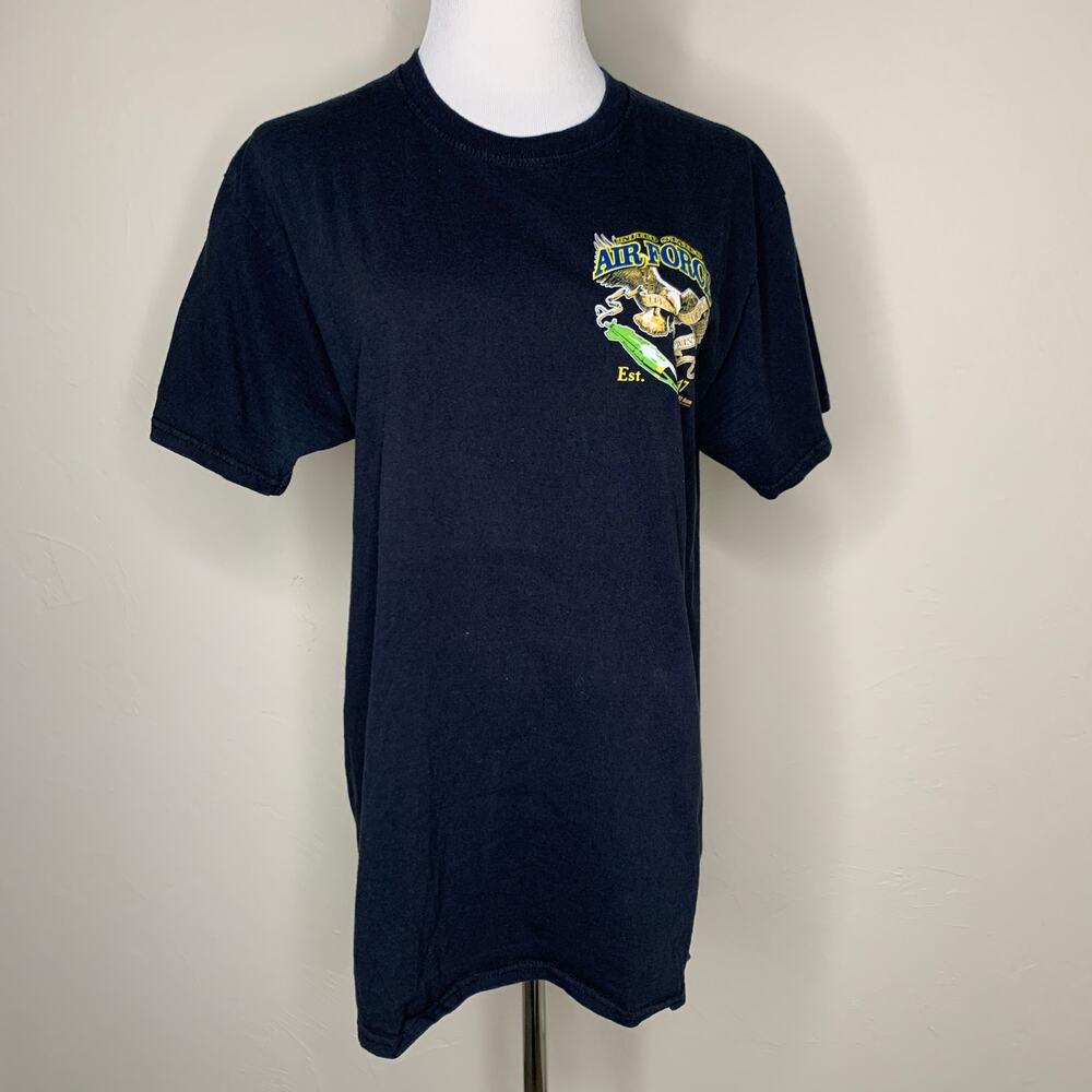 US Air Force Graphic T Shirt Sz Medium Eagle USA
